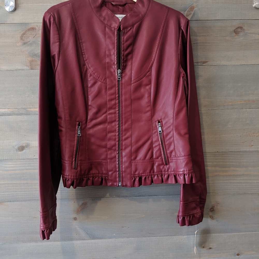 Dress Barn leather jacket